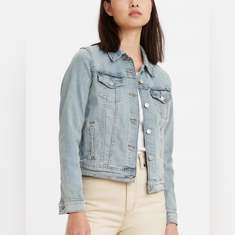 Levi's 299450012 Womens
Original Trucker Denim Jacket
Jeanie small